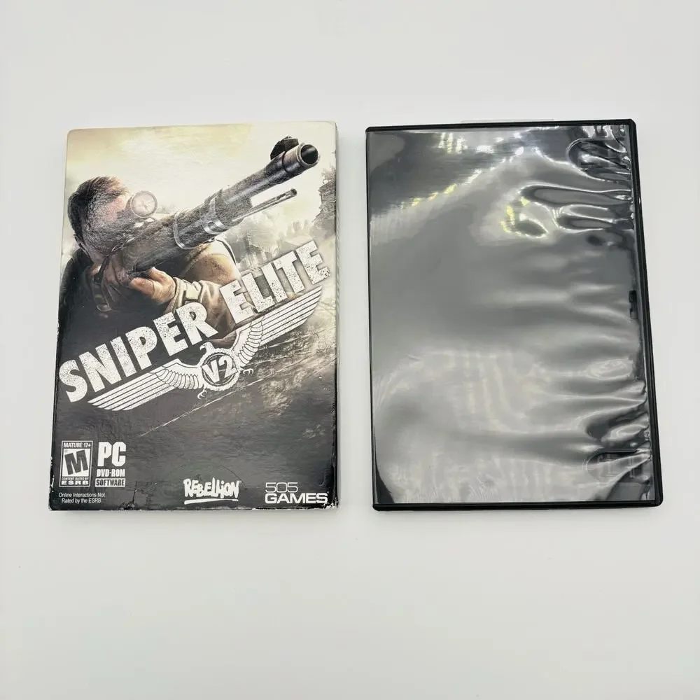 Pre-Owned Sniper Elite V2 Rebellion One Bullet (PC Game, 2013) No Manual VG Cond
